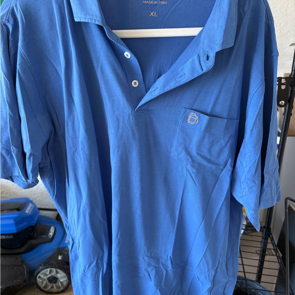 Men's Blue Polo Shirt